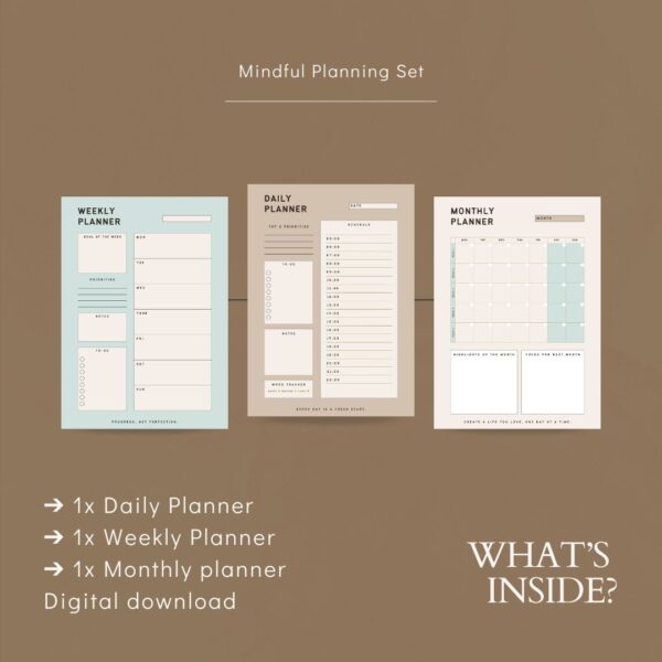 Focus & Flow: Daily, Weekly, Monthly Journal Planner - Image 2